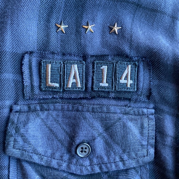 Rails Soft Button Down Military’ Shirt Sz M - Picture 4 of 11